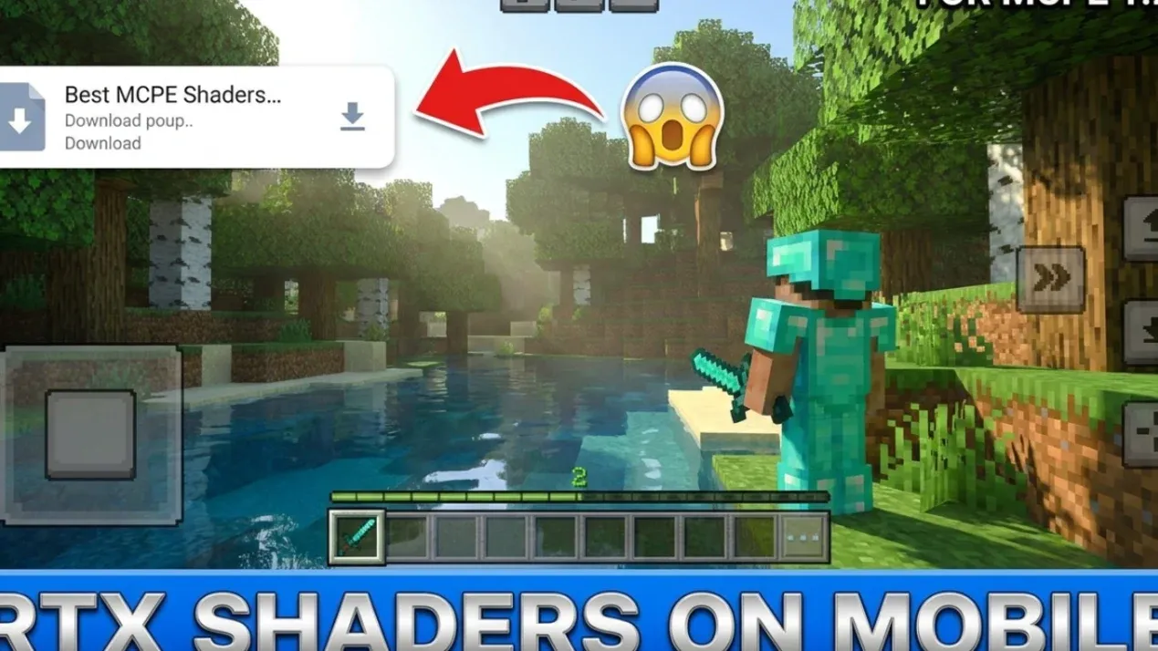 Minecraft rtx shaders pack for android &amp;amp; Ios | 100% working and no lag